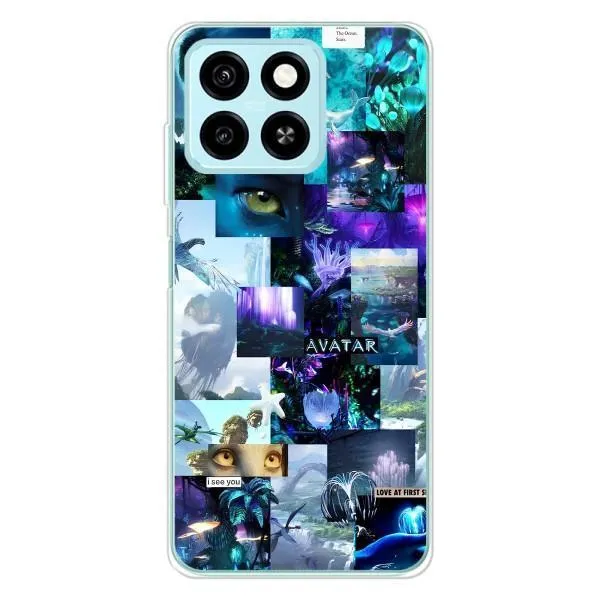 Чехол с принтом «коллаж Аватар» для ZTE Blade A55