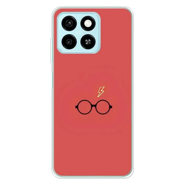 Чохол з принтом «шрам та окуляри» для ZTE Blade A55