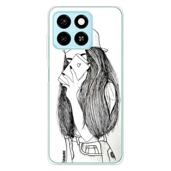 Чехол с принтом «Фото девочки» для ZTE Blade A55 Чехол с принтом «Фото девочки» для ZTE Blade A55