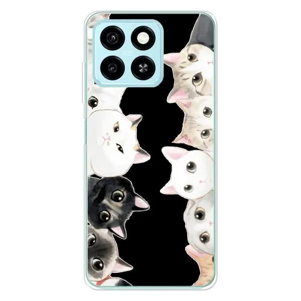 Чехол с принтом «Взгляд котов» для ZTE Blade A55