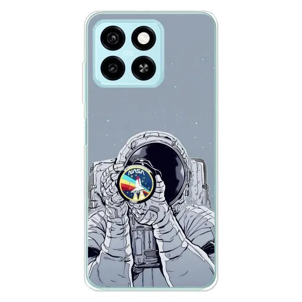 Чехол с принтом «Космонавт фото» для ZTE Blade A55 Чехол с принтом «Космонавт фото» для ZTE Blade A55