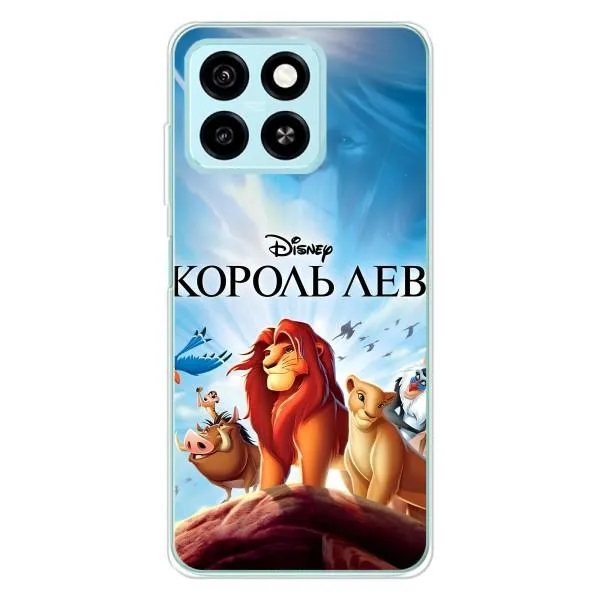Чехол с принтом «Постер Король Лев» для ZTE Blade A55 Чехол с принтом «Постер Король Лев» для ZTE Blade A55