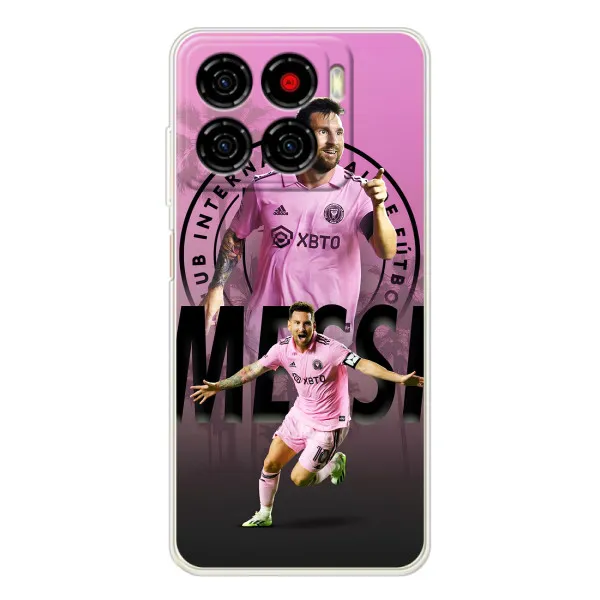 Чехол с принтом «Messi Miami» для ZTE Blade A56
