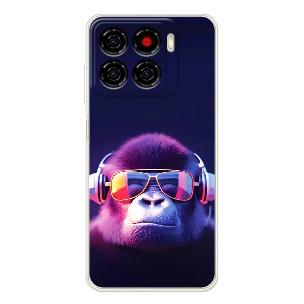 Чехол с принтом «Стильная обезьяна» для ZTE Blade A56 Чехол с принтом «Стильная обезьяна» для ZTE Blade A56