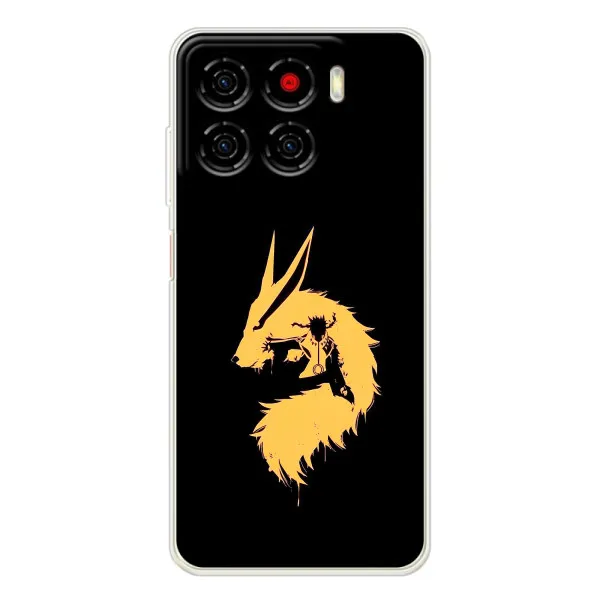 Чехол с принтом «силуэт Курама Наруто» для ZTE Blade A56 Чехол с принтом «силуэт Курама Наруто» для ZTE Blade A56