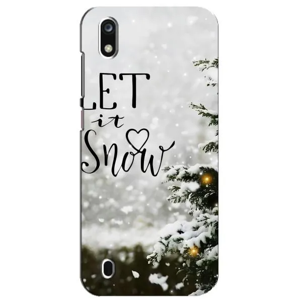 Чехол с принтом «Let it snow» для ZTE Blade A7 (2019)