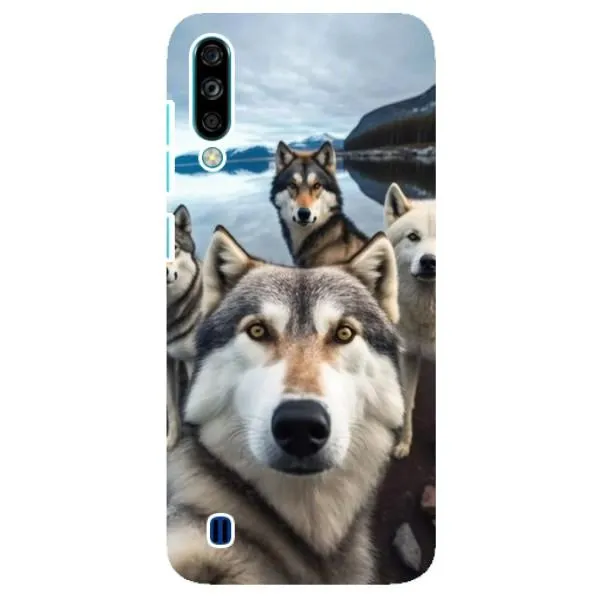 Чехол с принтом «Селфи ХАски» для ZTE Blade A7 (2020)
