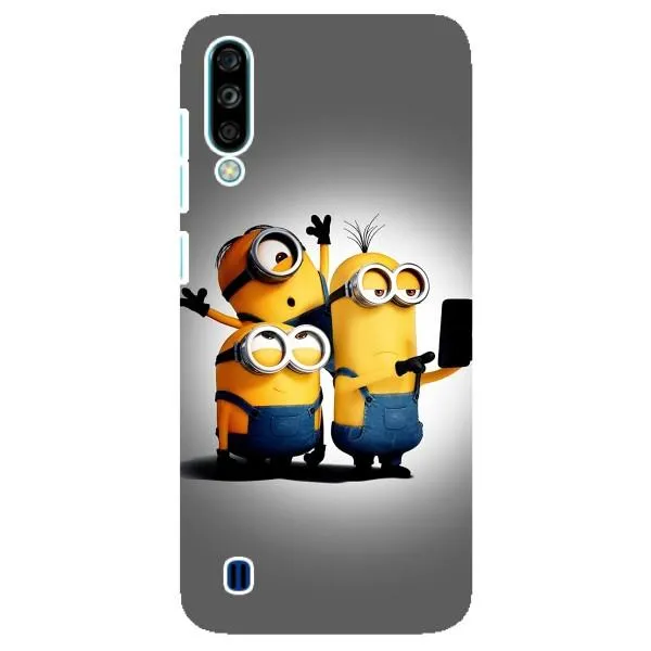 Чехол с принтом «Три миньона» для ZTE Blade A7 (2020)