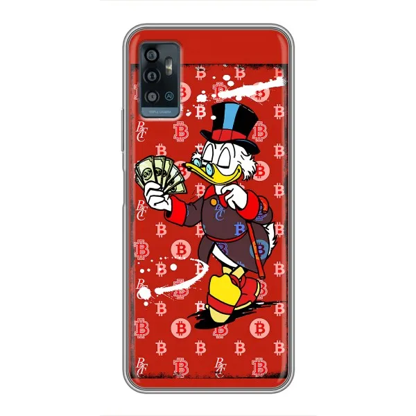 Чехол с принтом «Scrooge MagDag» для ZTE Blade A71