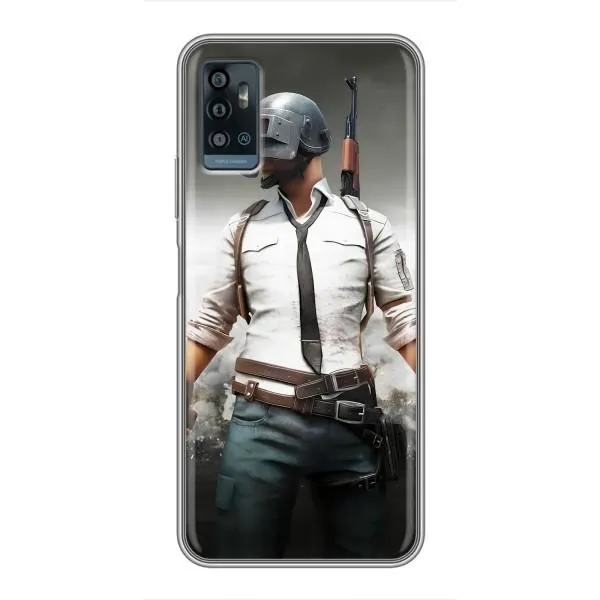 Чехол с принтом «Пабг мен» для ZTE Blade A71