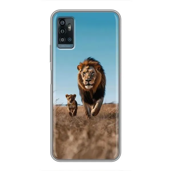 Чехол с принтом «Мусафа и Симба» для ZTE Blade A71 Чехол с принтом «Мусафа и Симба» для ZTE Blade A71
