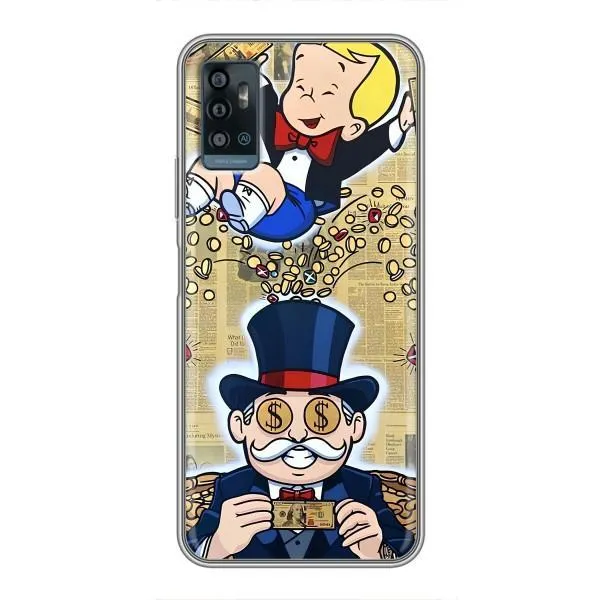 Чехол с принтом «Монополия Мен» для ZTE Blade A71