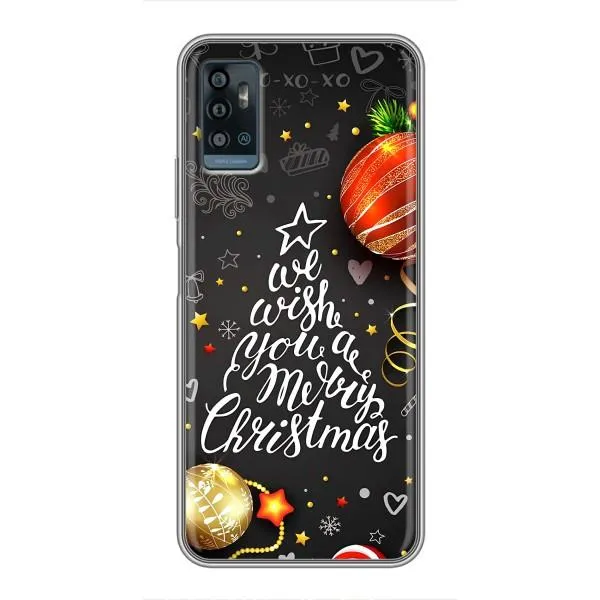 Чехол с принтом «Елочка» для ZTE Blade A71