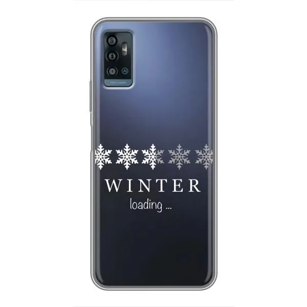 Чехол с принтом «Winter loading» для ZTE Blade A71