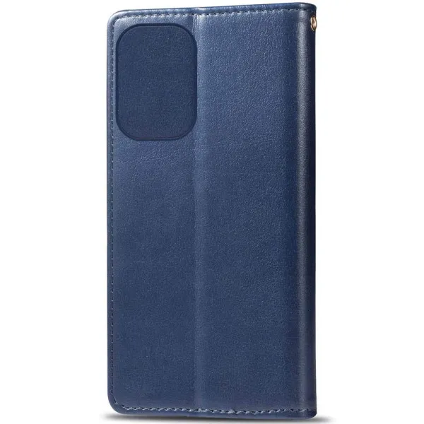 Шкіряний чохол-книжка GETMAN Gallant (PU) для ZTE Blade A72 — Синій — фото 5