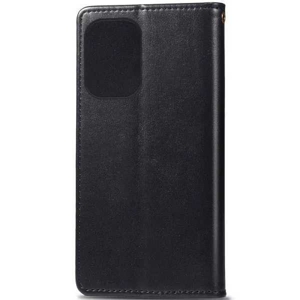 Шкіряний чохол-книжка GETMAN Gallant (PU) для ZTE Blade A72 — Чорний — фото 4 Шкіряний чохол-книжка GETMAN Gallant (PU) для ZTE Blade A72 — Чорний — фото 4