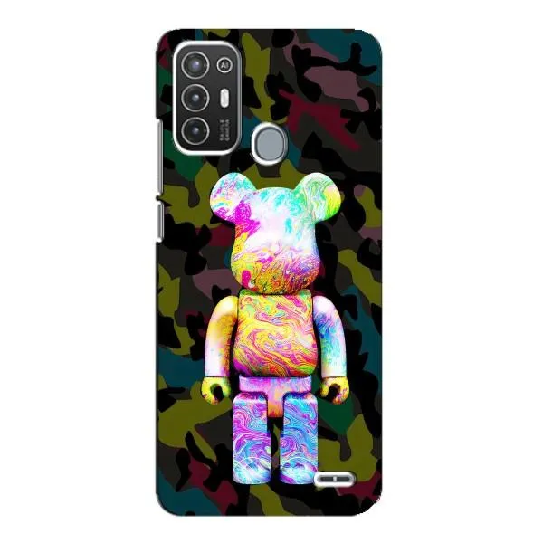 Чехол с принтом «Яркий Bearbrick» для ZTE Blade A72