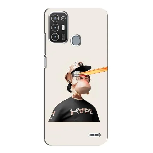 Чохол з принтом «мавпа NFT в окулярах» для ZTE Blade A72