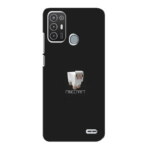 Чехол с принтом «Овечка Майнкрафт» для ZTE Blade A72