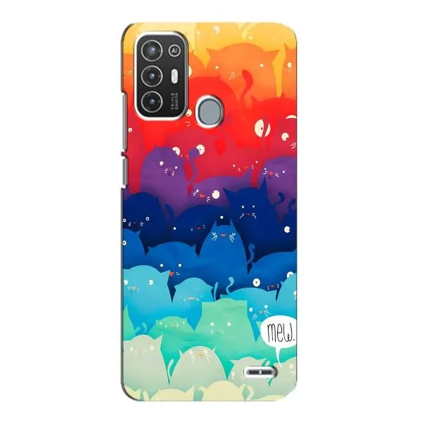 Чохол з принтом «Mew» для ZTE Blade A72 Чохол з принтом «Mew» для ZTE Blade A72