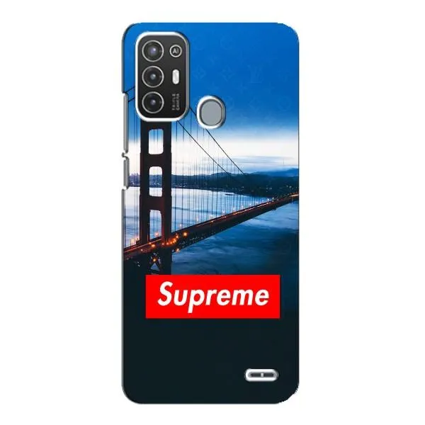 Чохол з принтом «Стиль Supreme» для ZTE Blade A72