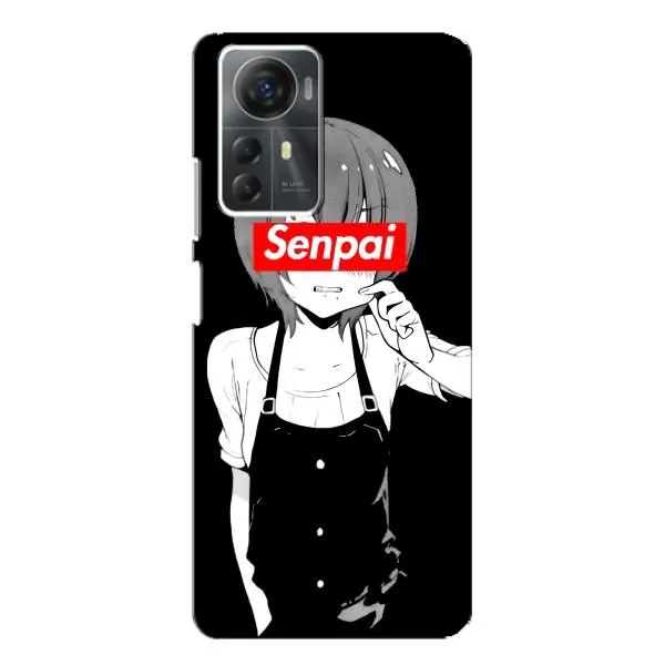 Чехол с принтом «Senpai» для ZTE Blade A72s