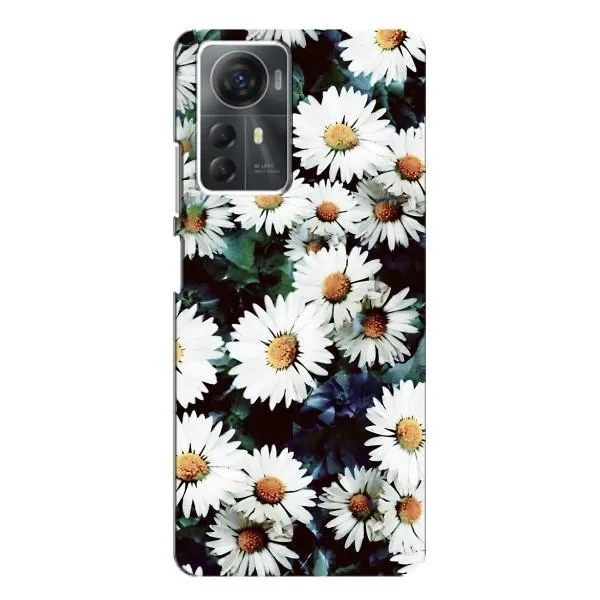 Чехол с принтом «Ромашки» для ZTE Blade A72s
