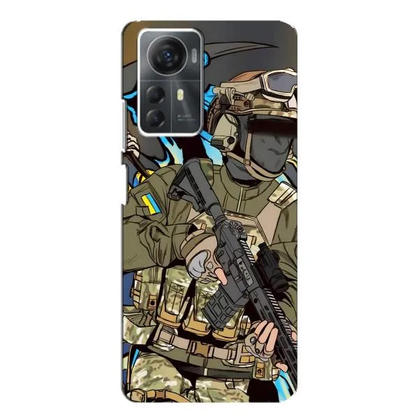 Чехол с принтом «Воин ВСУ» для ZTE Blade A72s Чехол с принтом «Воин ВСУ» для ZTE Blade A72s