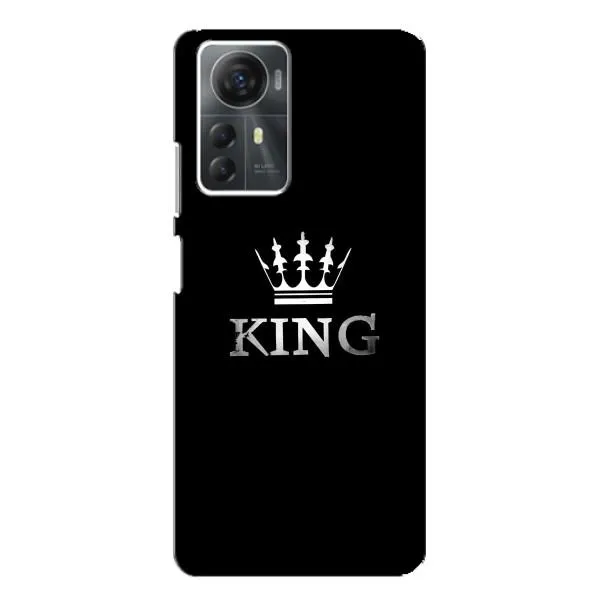 Чехол с принтом «KING» для ZTE Blade A72s