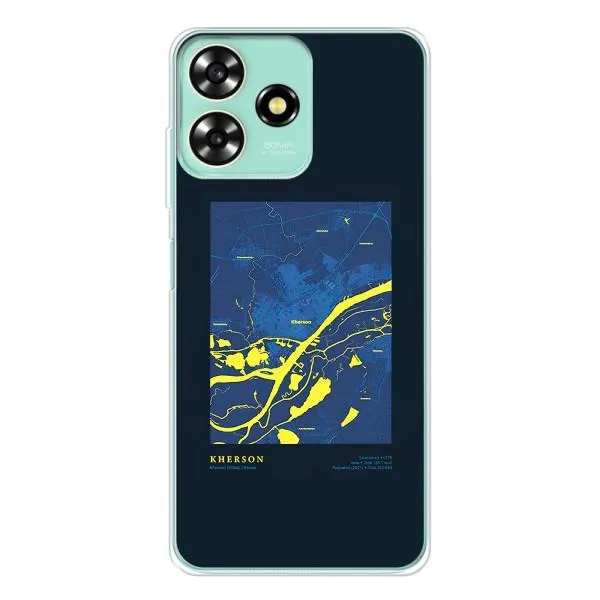 Чехол с принтом «Херсон» для ZTE Blade A73