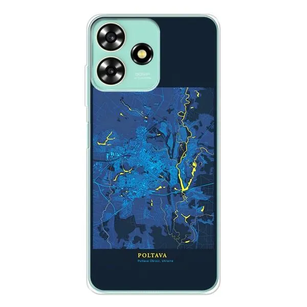 Чехол с принтом «Полтава» для ZTE Blade A73