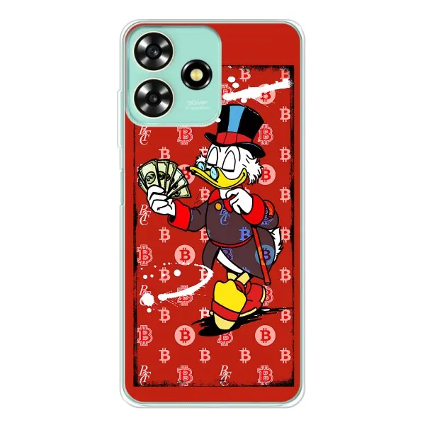 Чехол с принтом «Scrooge MagDag» для ZTE Blade A73