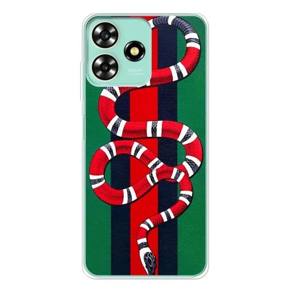 Чехол с принтом «Gucci змия» для ZTE Blade A73 Чехол с принтом «Gucci змия» для ZTE Blade A73