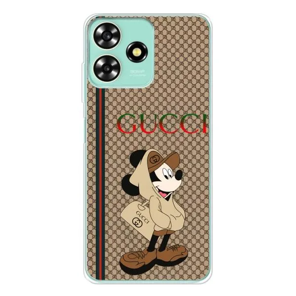 Чехол с принтом «Mickey GUCCI» для ZTE Blade A73 Чехол с принтом «Mickey GUCCI» для ZTE Blade A73