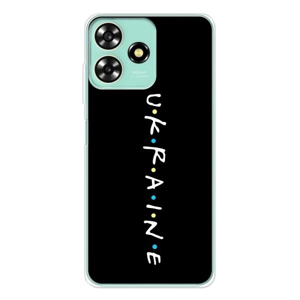 Чехол с принтом «UKRAINE» для ZTE Blade A73