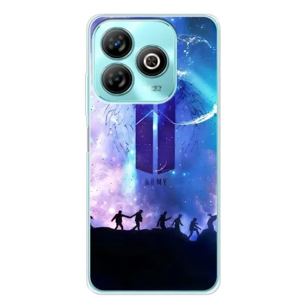 Чехол с принтом «Army BTS» для ZTE Blade A75