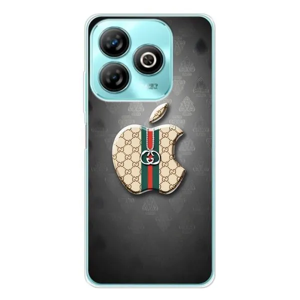 Чехол с принтом «Apple gucci» для ZTE Blade A75 Чехол с принтом «Apple gucci» для ZTE Blade A75