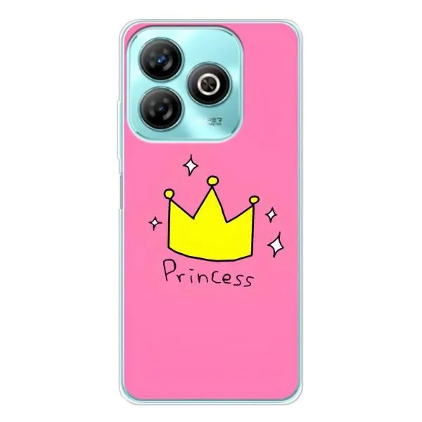 Чехол с принтом «Princess» для ZTE Blade A75