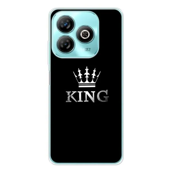 Чехол с принтом «KING» для ZTE Blade A75 Чехол с принтом «KING» для ZTE Blade A75