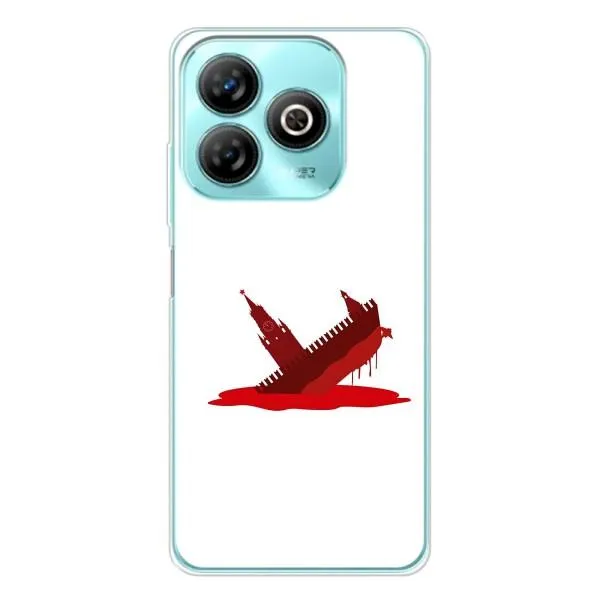 Чохол з принтом «Кремлівський Корабель» для ZTE Blade A75