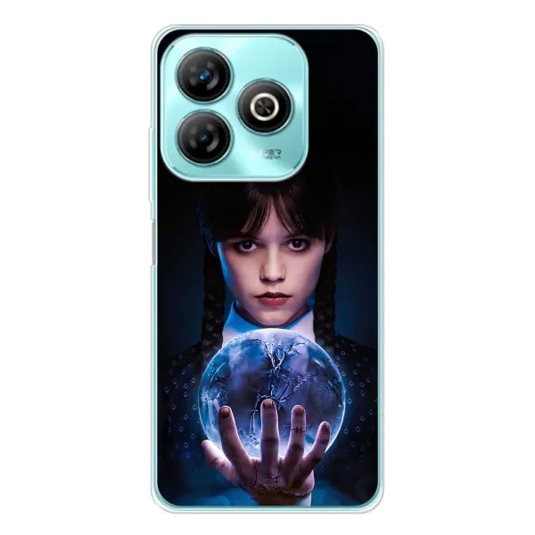 Чехол с принтом «Магическая сфера Уэнздей» для ZTE Blade A75 Чехол с принтом «Магическая сфера Уэнздей» для ZTE Blade A75