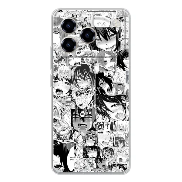 Чохол з принтом «Ahegao manga» для ZTE Blade A76