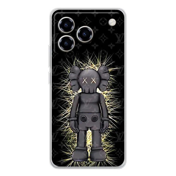 Чехол с принтом «Bearbrick LV» для ZTE Blade A76