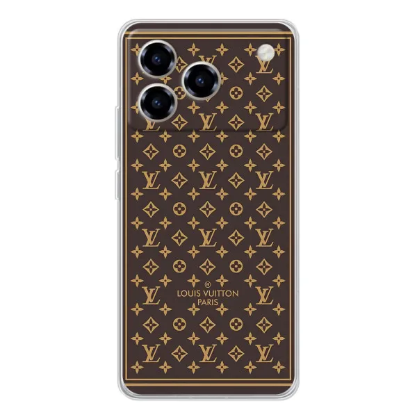 Чехол с принтом «обои LV» для ZTE Blade A76