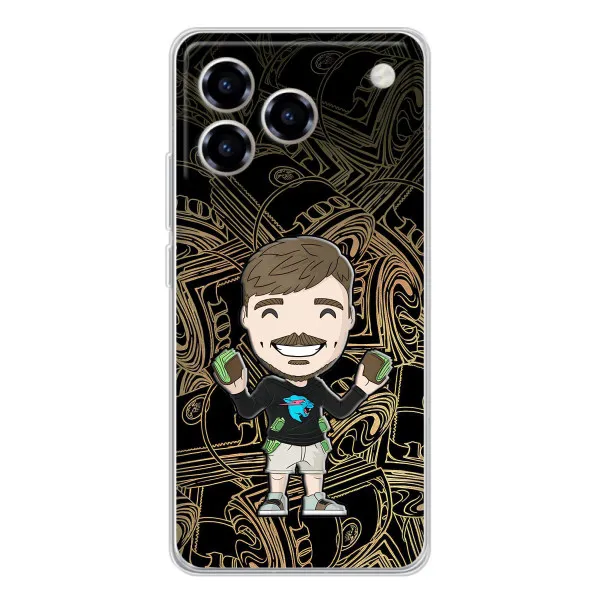 Чохол з принтом «Mister Beast» для ZTE Blade A76