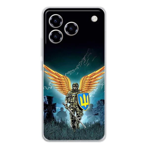 Чехол с принтом «Солдат ЗСУ» для ZTE Blade A76 Чехол с принтом «Солдат ЗСУ» для ZTE Blade A76