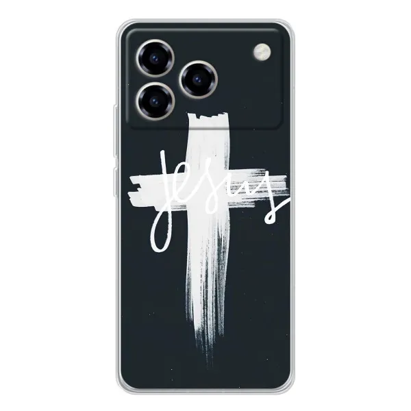 Чехол с принтом «Иисус» для ZTE Blade A76