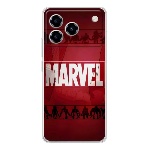 Чохол з принтом «MARVEL» для ZTE Blade A76
