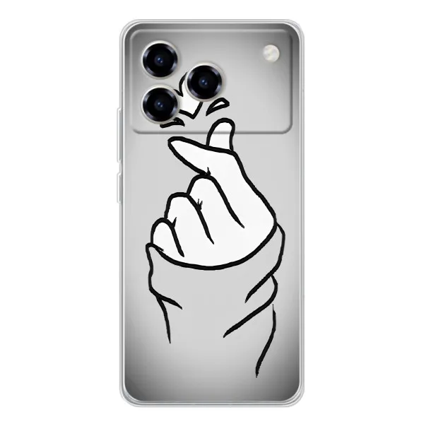 Чохол з принтом «Значок Love» для ZTE Blade A76