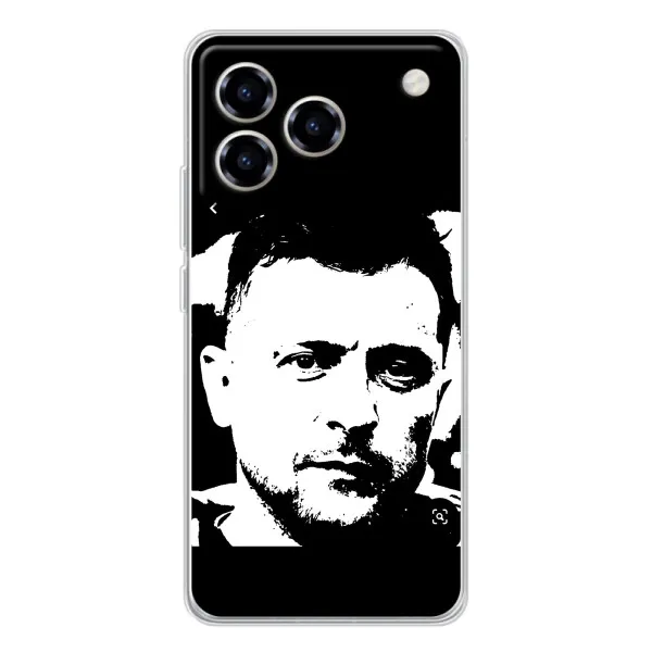 Чохол з принтом «Зеленский АРТ» для ZTE Blade A76
